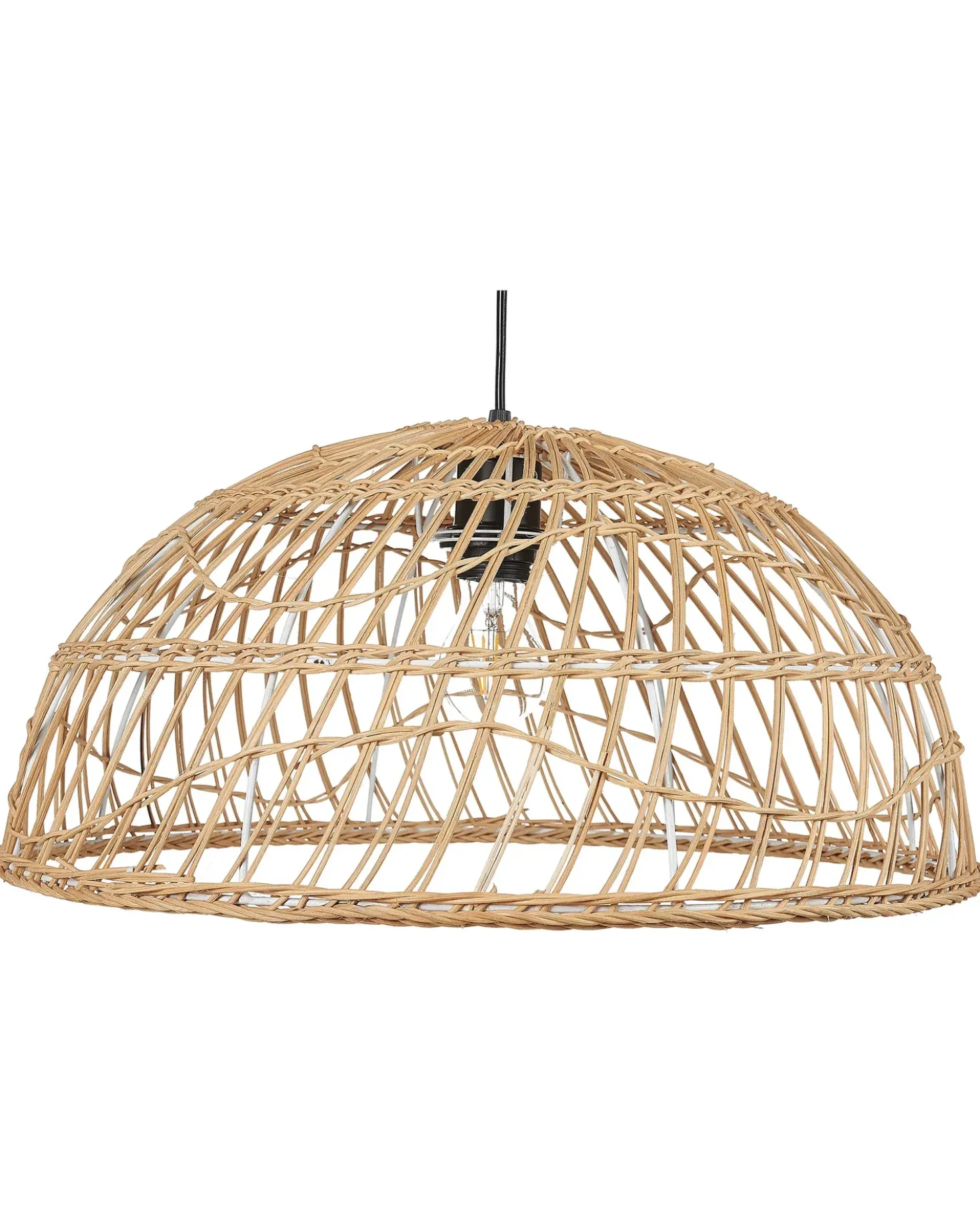 Lampadario RAVINE Rattan Naturale