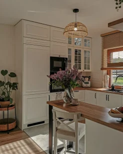 Lampadario RAVINE Rattan Naturale