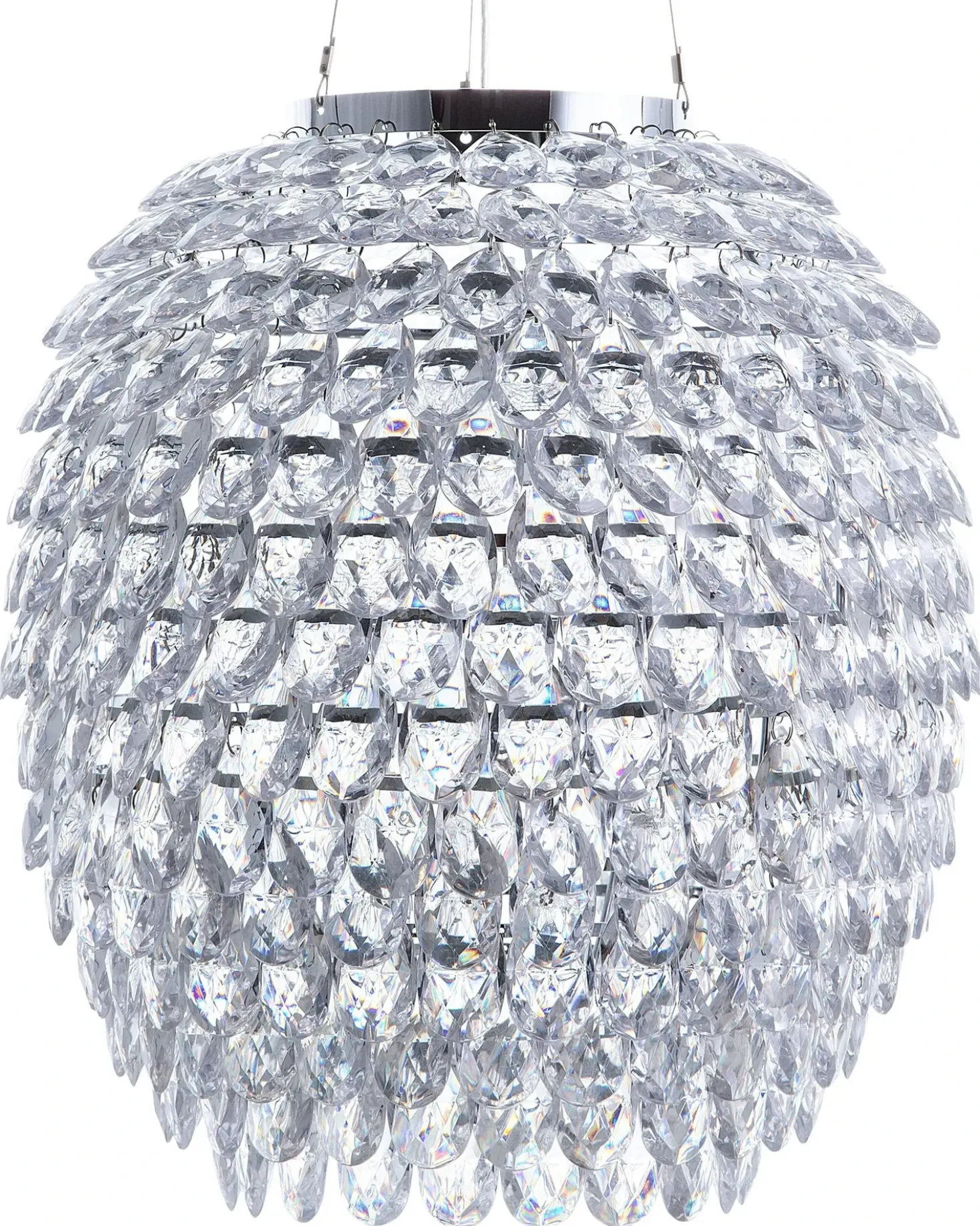 Lampadario SAUER Argento