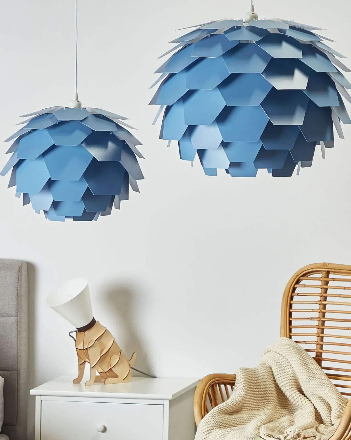 Lampadario SEGRE S Blu