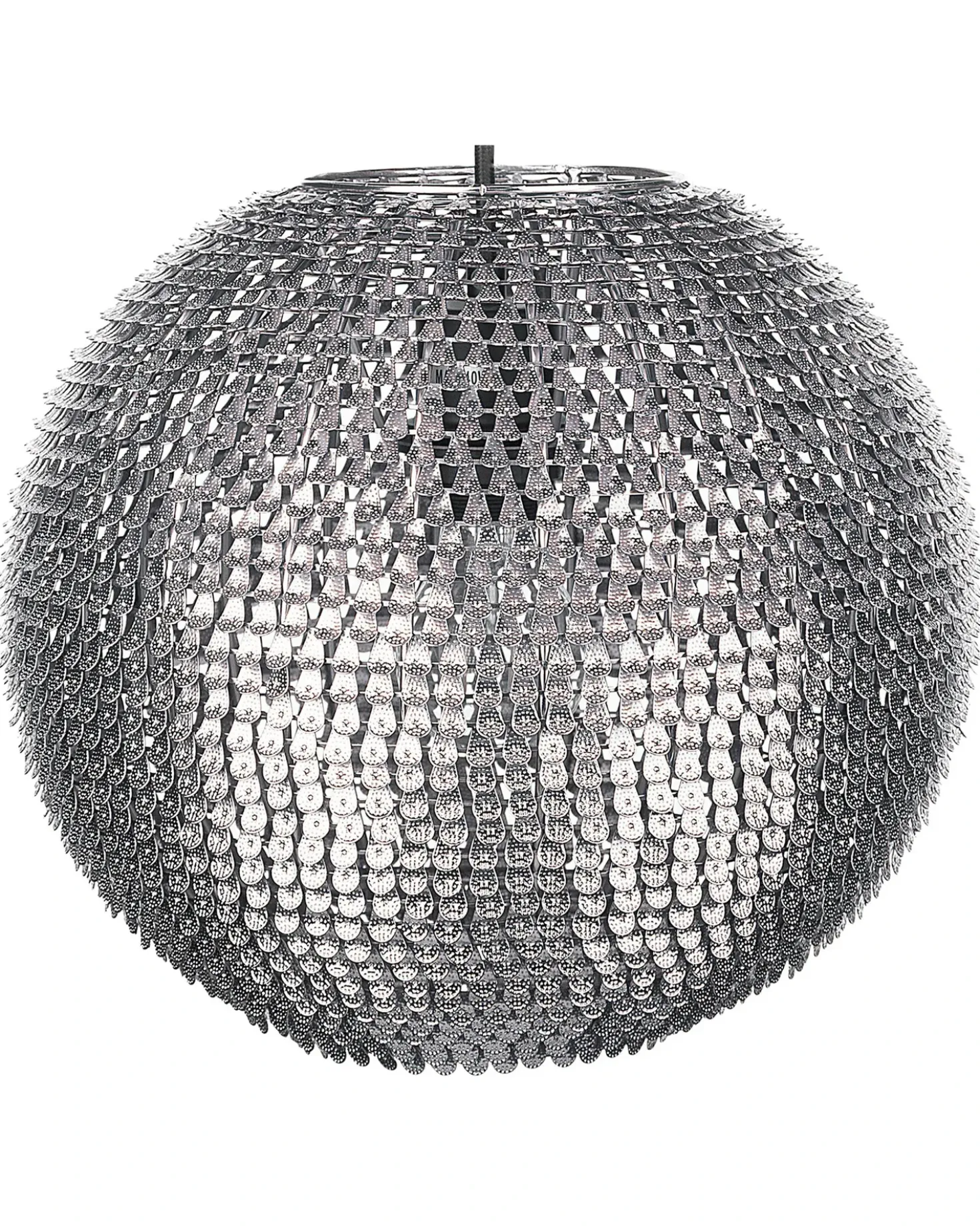 Lampadario SEINE Metallo Argento
