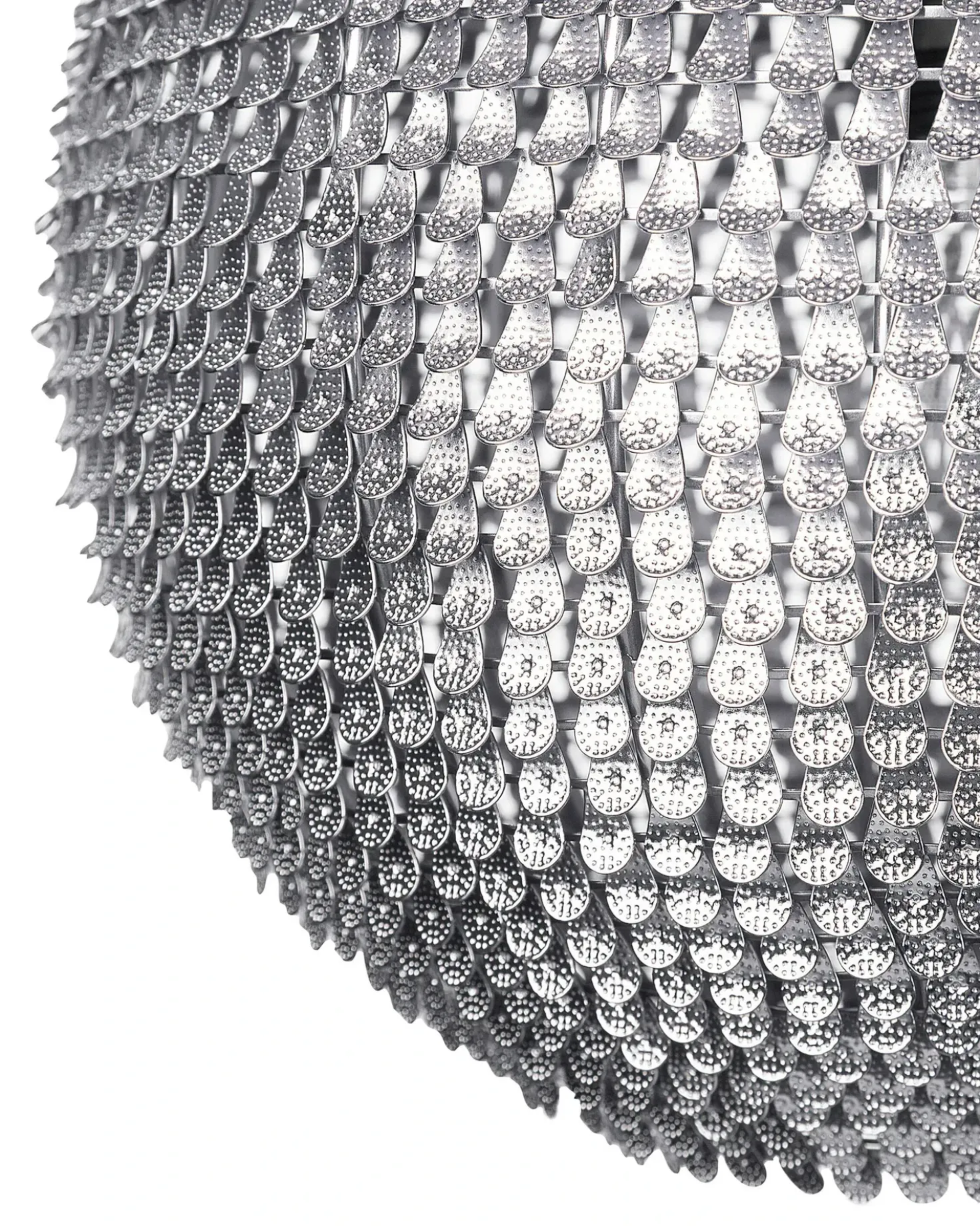 Lampadario SEINE Metallo Argento