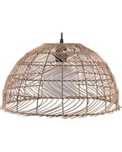 Lampadario SELENGE Rattan Marrone chiaro