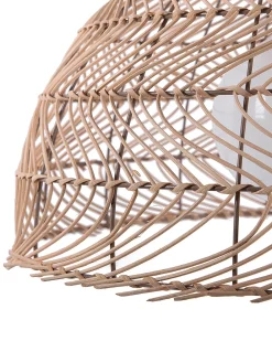 Lampadario SELENGE Rattan Marrone chiaro