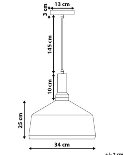 Lampadario SEPIK Metallo Bianco