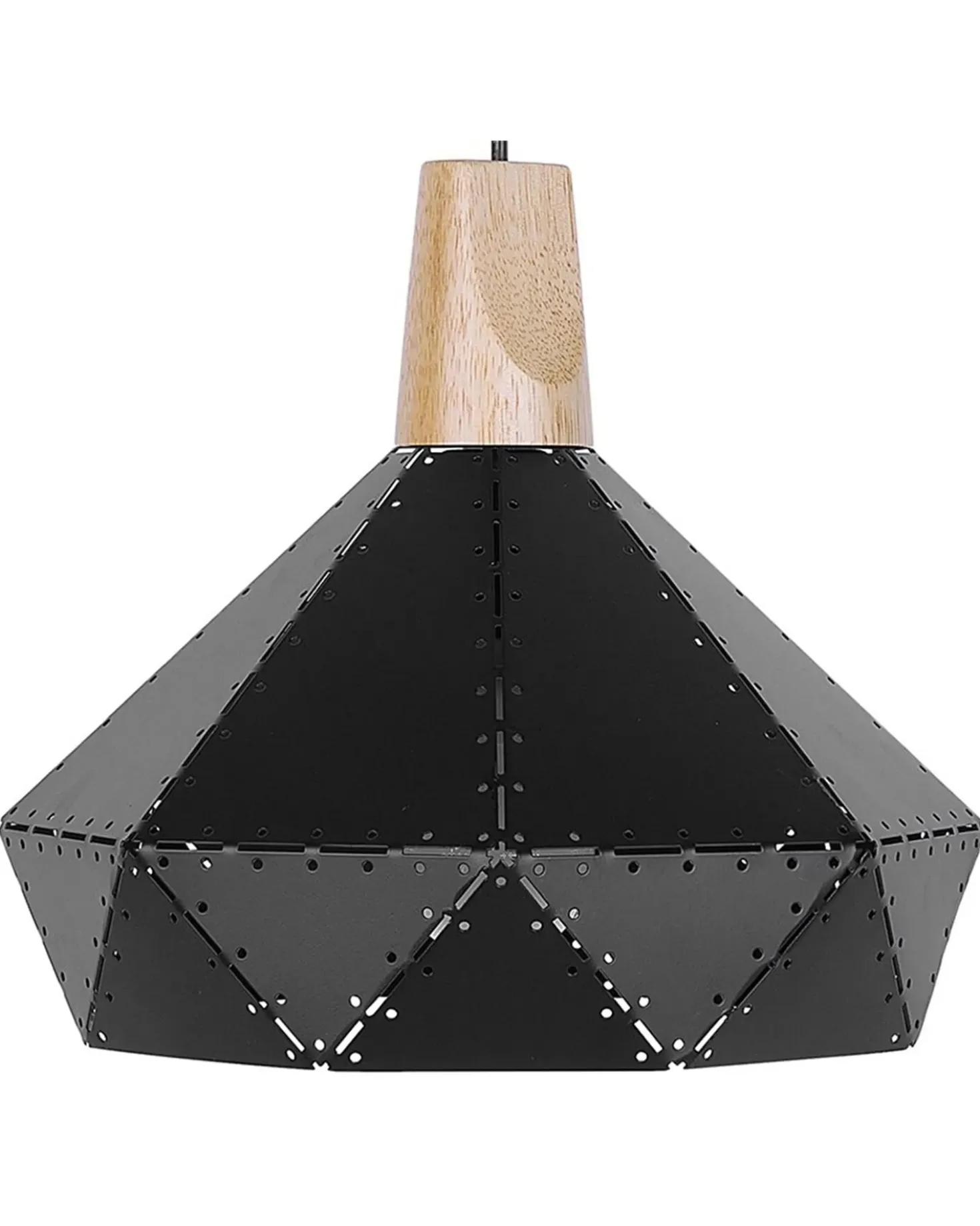 Lampadario SOMME Metallo Nero