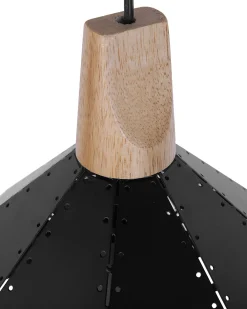 Lampadario SOMME Metallo Nero