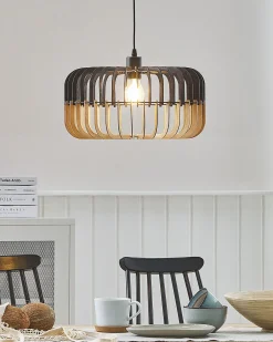 Lampadario SOUS Marrone/Nero