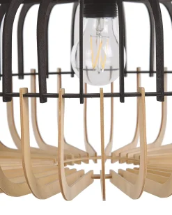 Lampadario SOUS Marrone/Nero