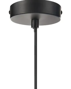 Lampadario SUAPURE Tessuto Nero