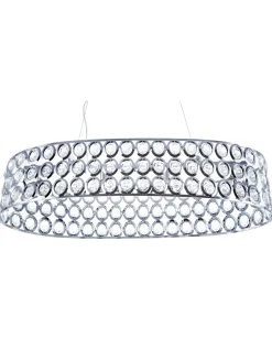 Lampadario TENNA Metallo Argento