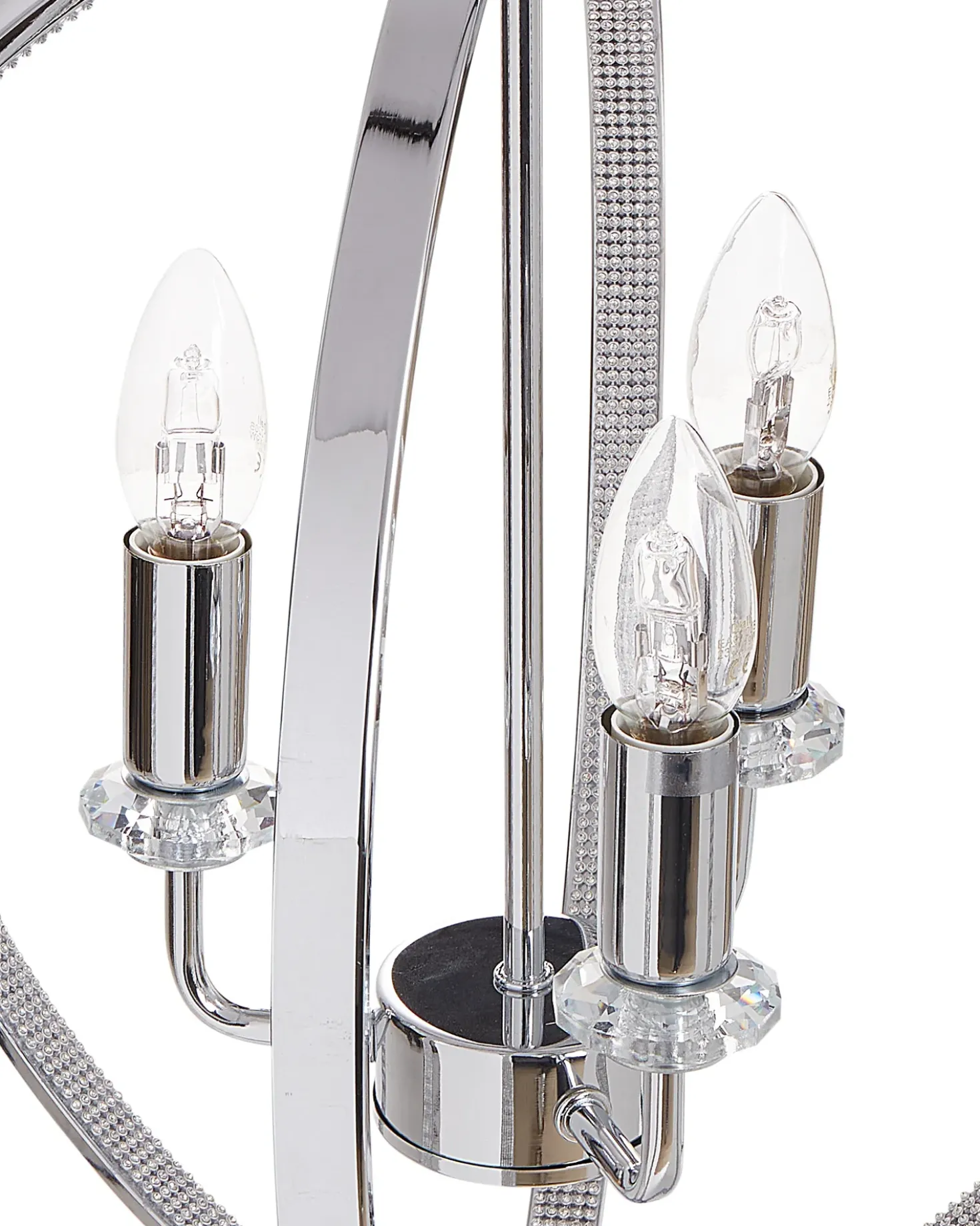 Lampadario TENOIRO Metallo Argento