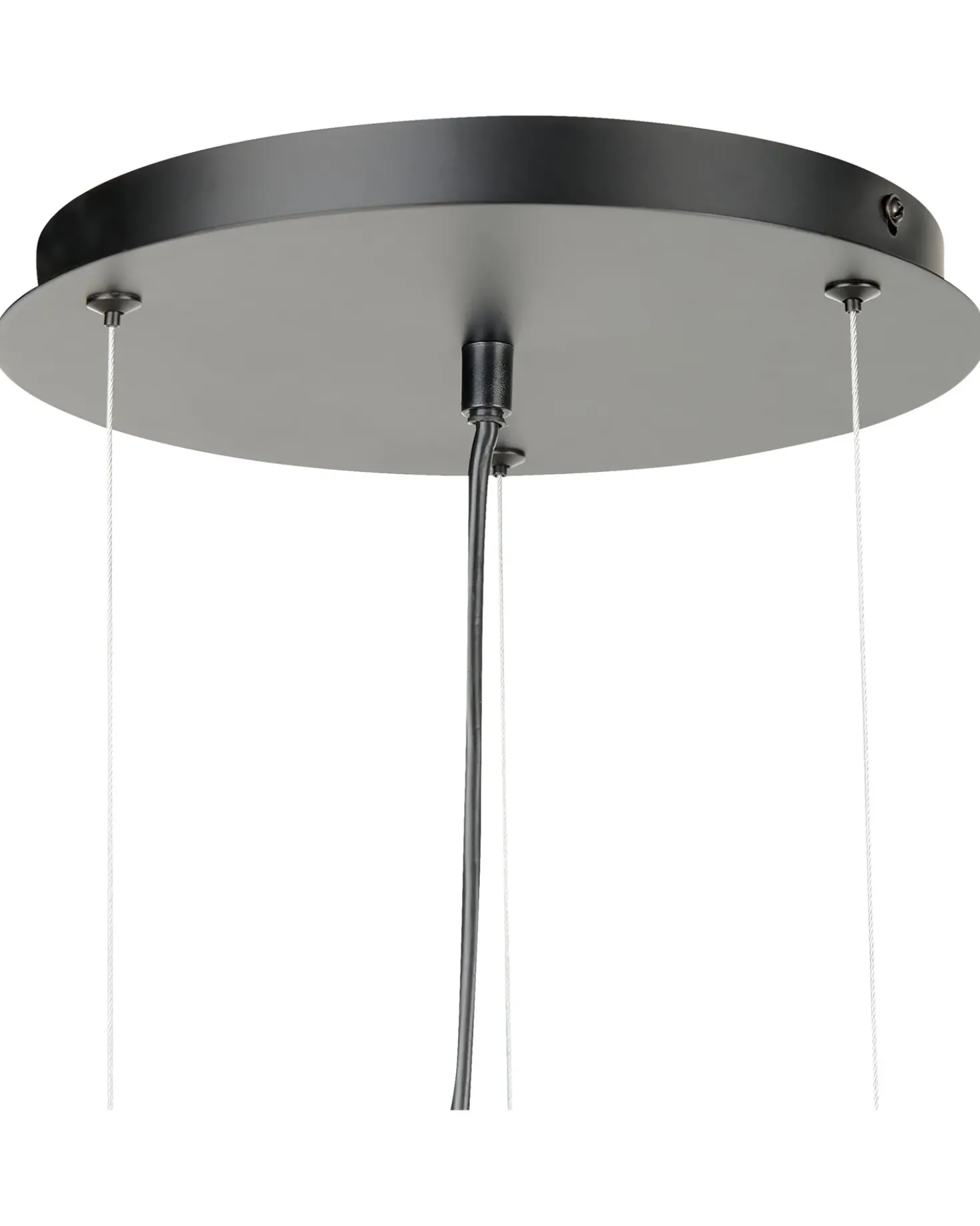 Lampadario TOBINS Vetro Nero