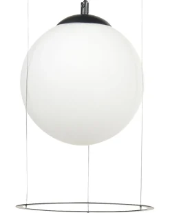 Lampadario TOBINS Vetro Nero