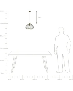 Lampadario TORDINO Metallo Oro