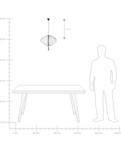 Lampadario TUCURO Bianco