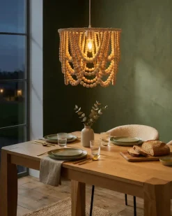 Lampadario VERUGAL Legno Marrone chiaro