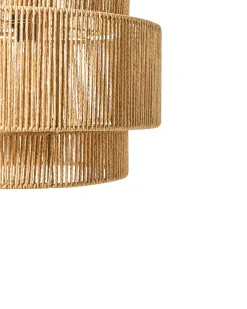 Lampadario WOKIRO Corda di carta Naturale