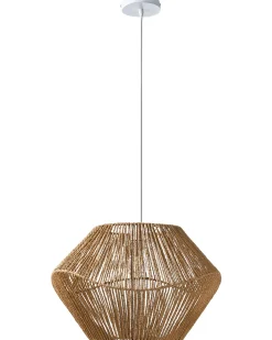 Lampadario YAMBOU Corda di carta Naturale