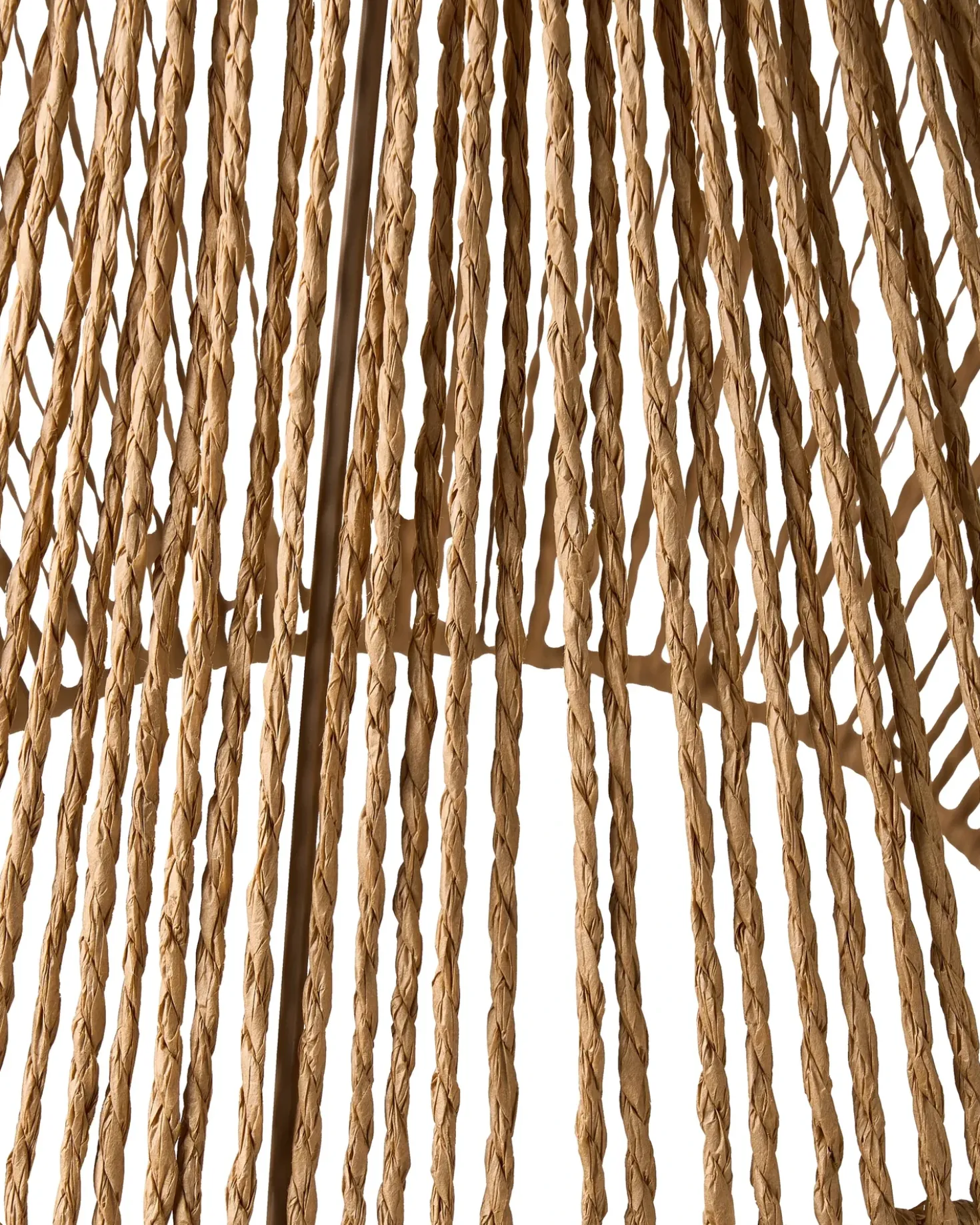 Lampadario YAMBOU Corda di carta Naturale