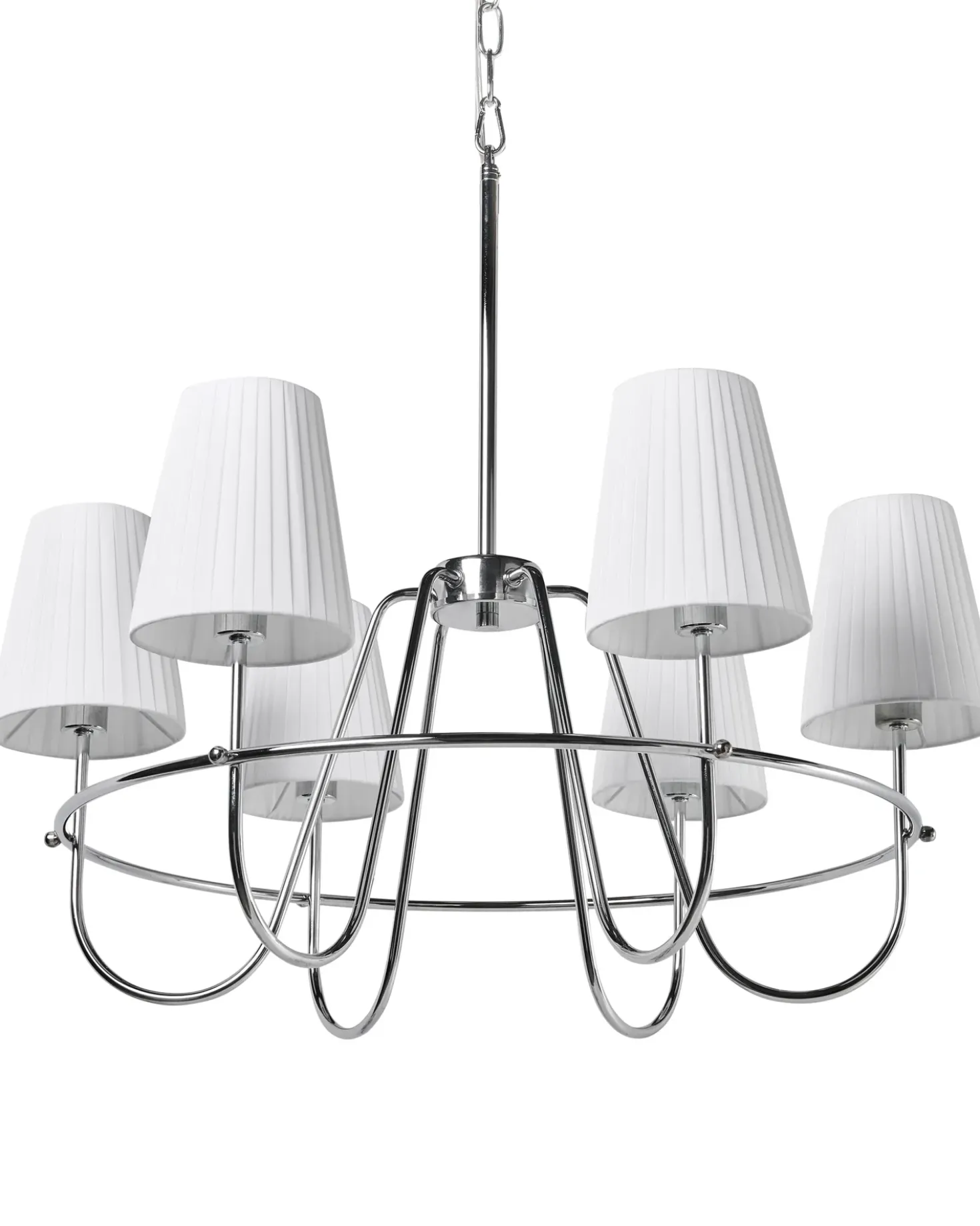 Lampadario YAMETHIN Metallo Argento