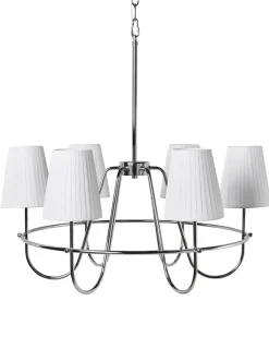 Lampadario YAMETHIN Metallo Argento