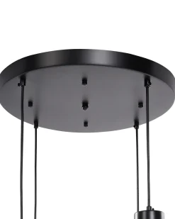 Lampadario ZAYANDE Vetro Grigio chiaro