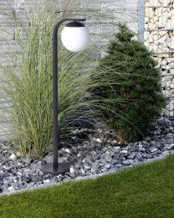 Lampione da giardino KULSI Nero