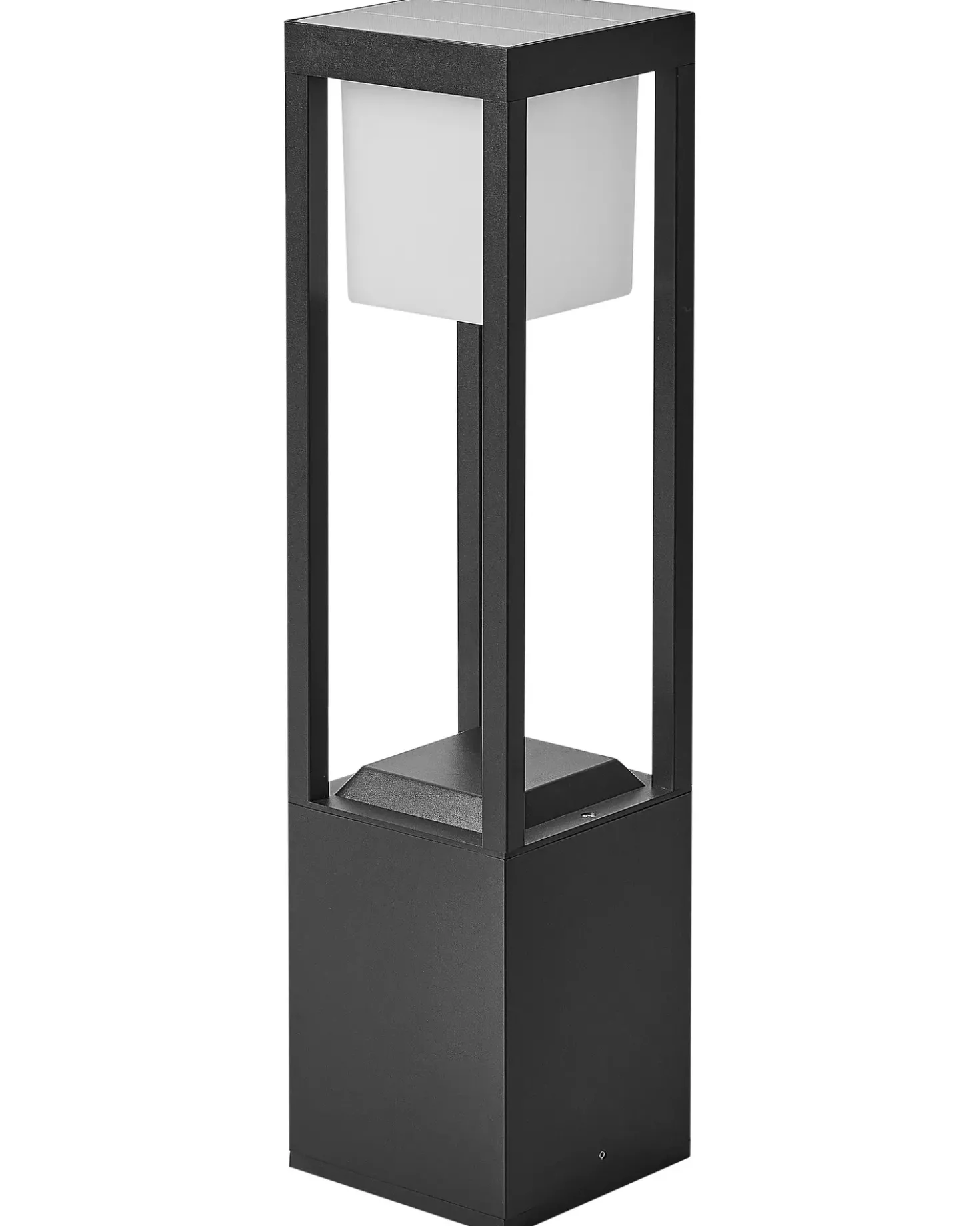 Lampione solare da giardino a LED LOON Nero