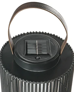 Lanterna a energia solare MACHILI 53 cm Nero