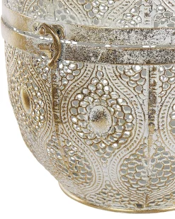 Lanterna AMORGOS Metallo 34 cm Oro
