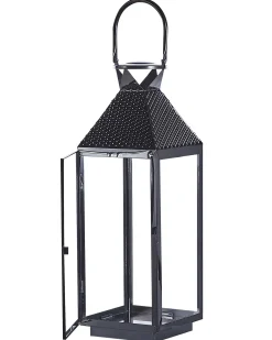 Lanterna BALI Acciaio inox 54 cm Nero