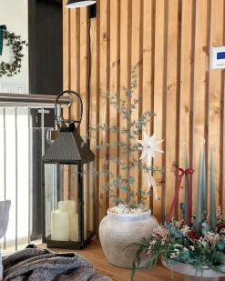 Lanterna BALI Acciaio inox 54 cm Nero