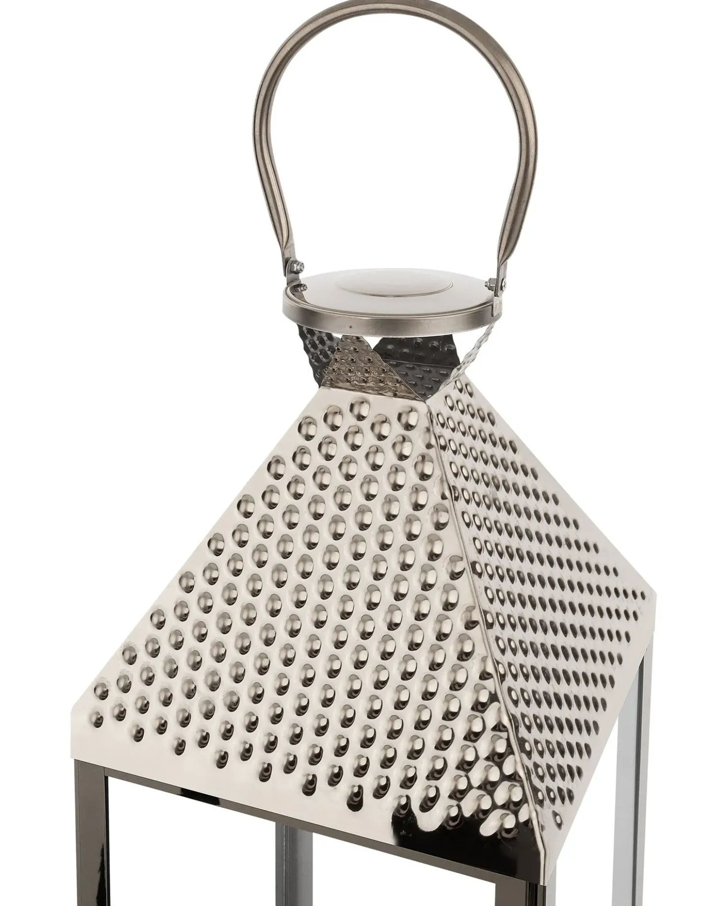 Lanterna BALI Acciaio inox 55 cm Argento