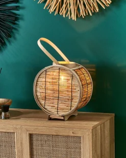 Lanterna BISTAL Rattan 30 cm Naturale