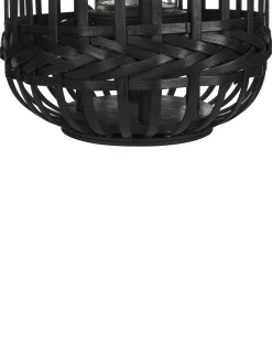 Lanterna BORACAY Bambù 30 cm Nero