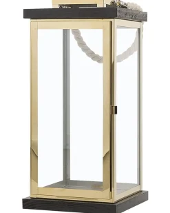 Lanterna BORNEO Metallo 41 cm Ottone