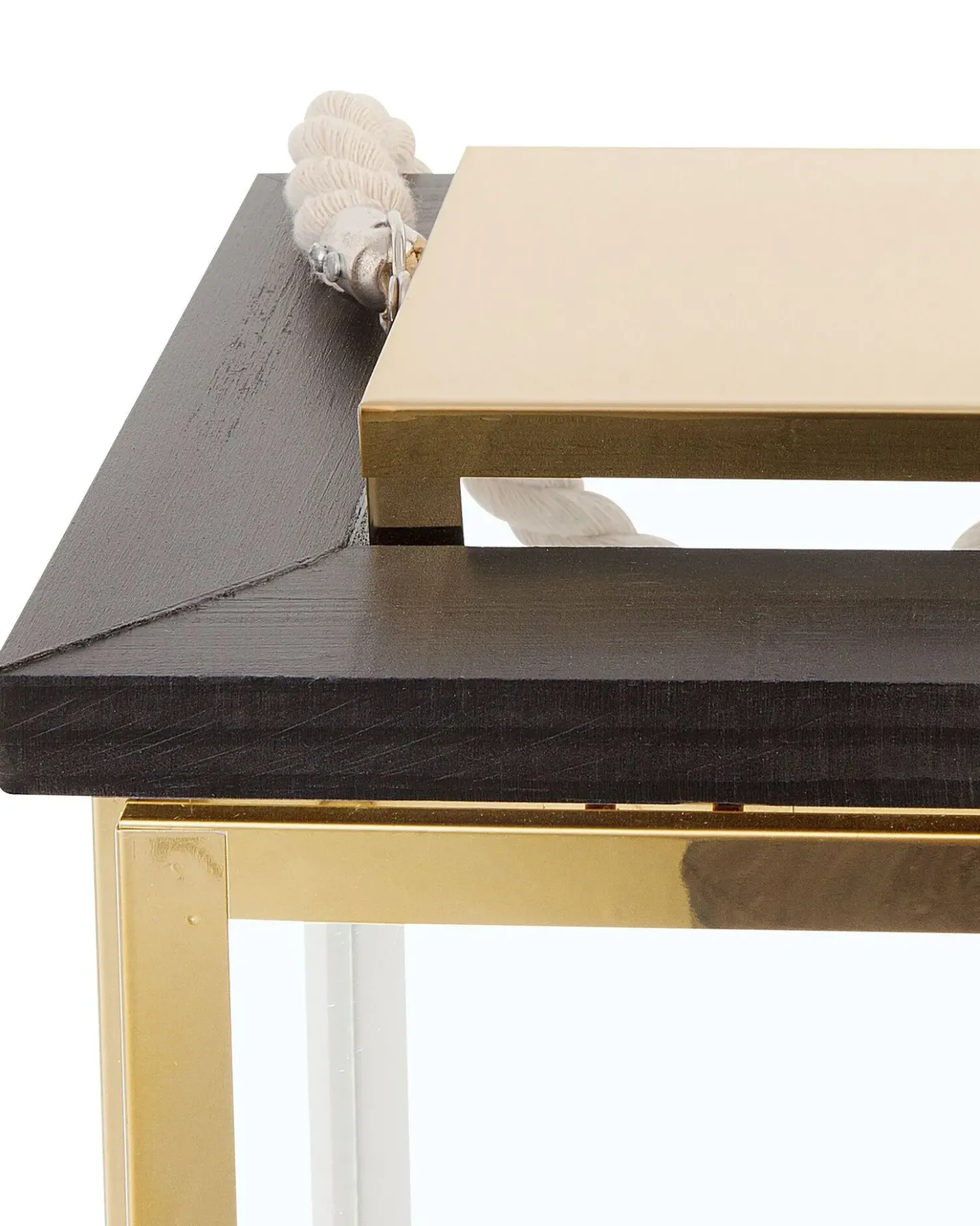 Lanterna BORNEO Metallo 41 cm Ottone