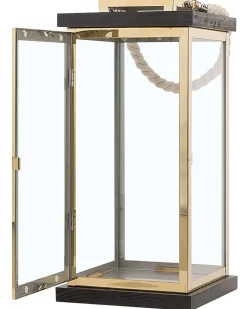 Lanterna BORNEO Metallo 41 cm Ottone