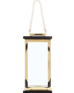 Lanterna BORNEO Metallo 41 cm Ottone