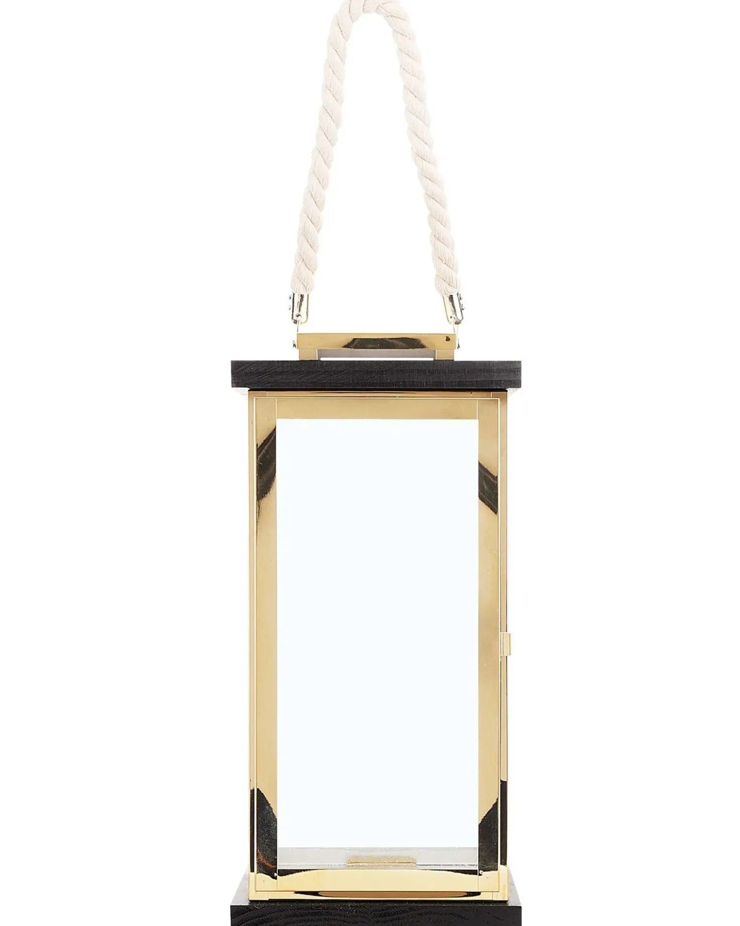 Lanterna BORNEO Metallo 41 cm Ottone