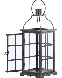 Lanterna CLARA Metallo 52 cm Nero
