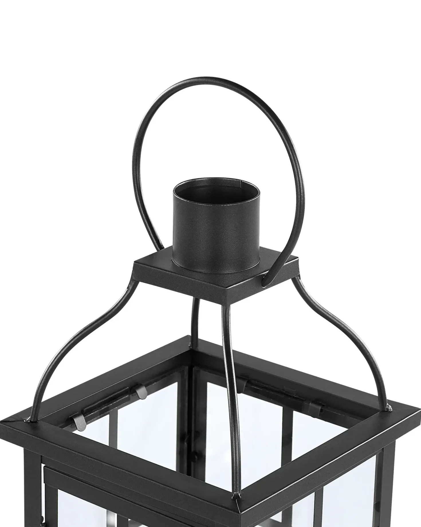 Lanterna CLARA Metallo 42 cm Nero