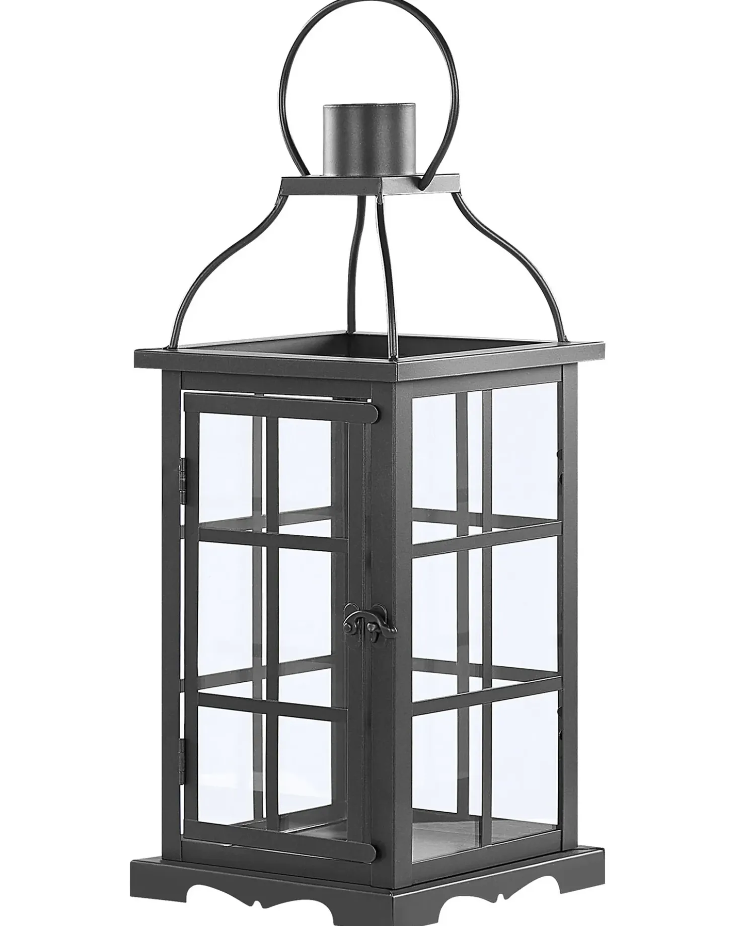 Lanterna CLARA Metallo 42 cm Nero