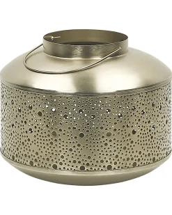 Lanterna CORFU Metallo 22 cm Oro