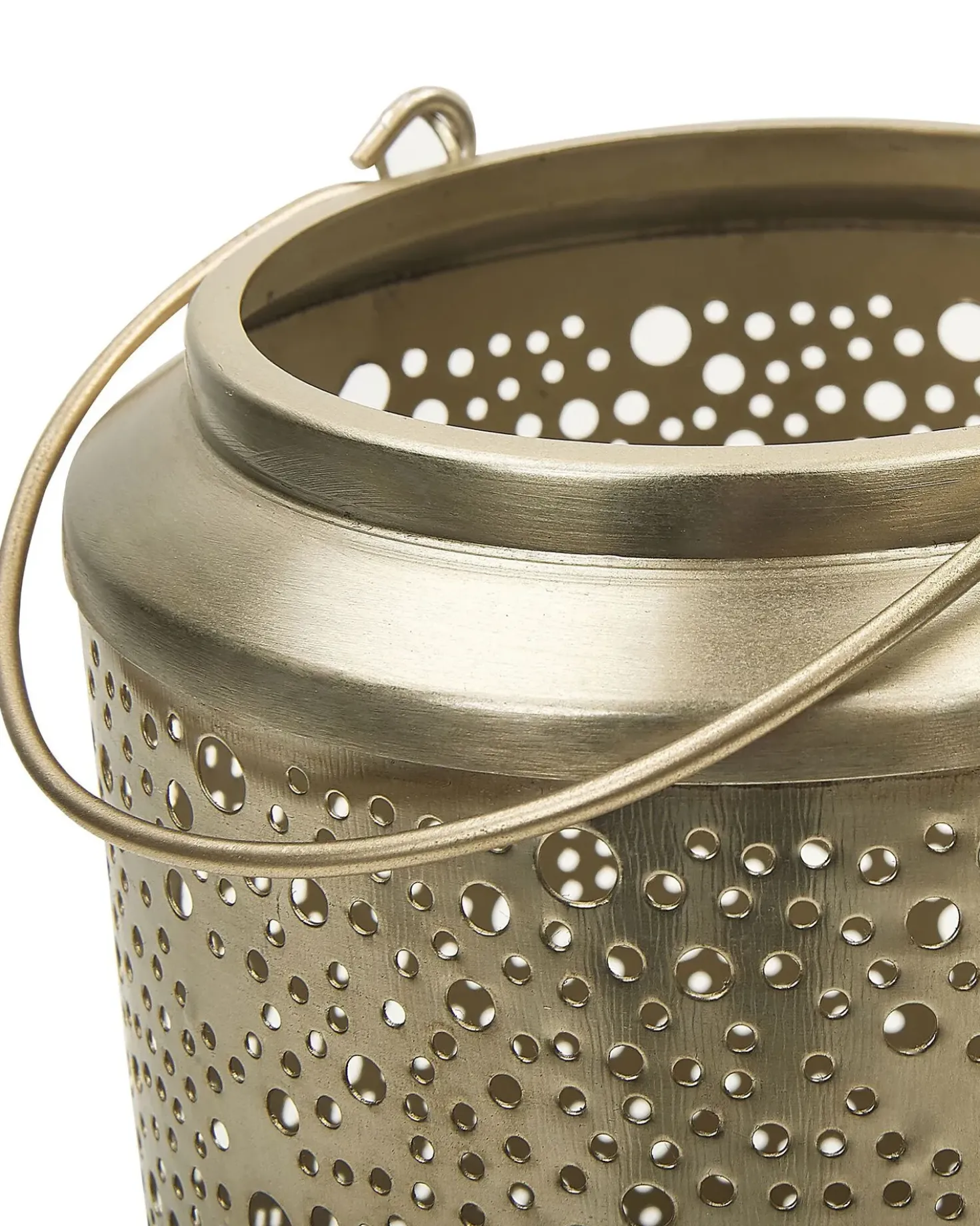Lanterna CORFU Metallo 25 cm Oro