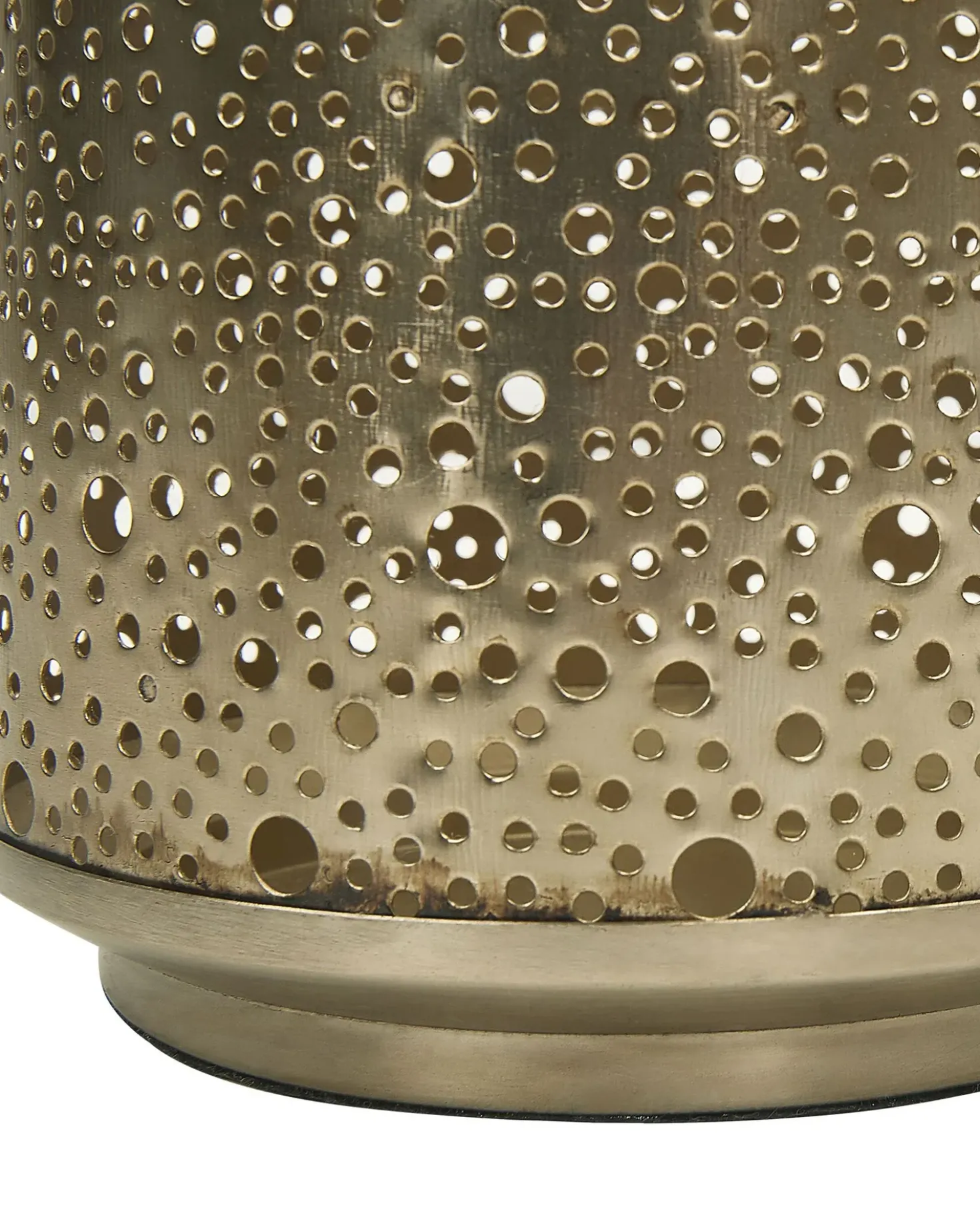 Lanterna CORFU Metallo 25 cm Oro