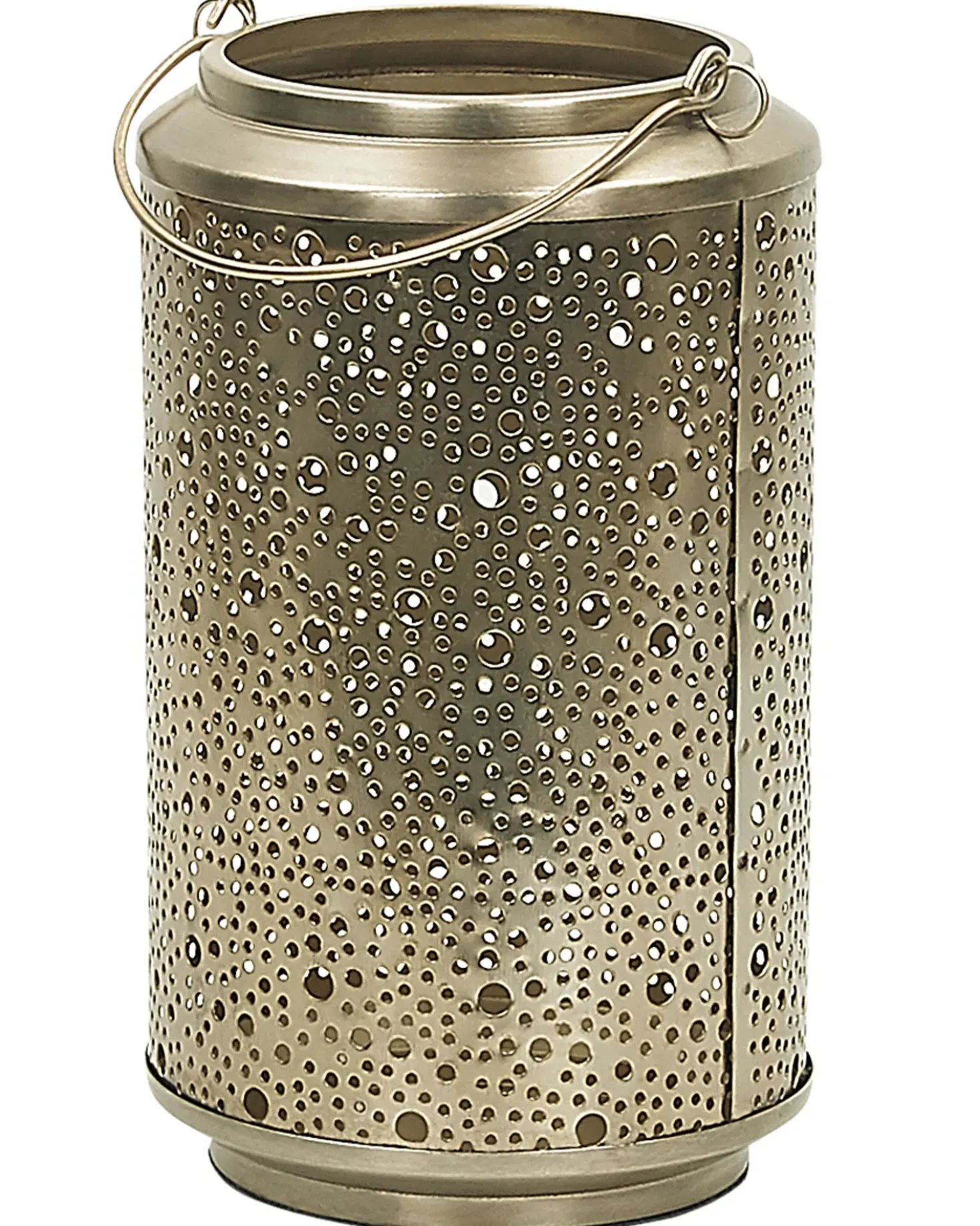 Lanterna CORFU Metallo 25 cm Oro