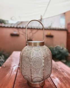 Lanterna LANTAU Metallo 30 cm Oro