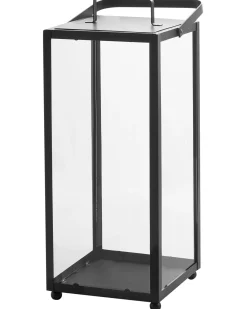 Lanterna LEPAR Metallo 53 cm Nero